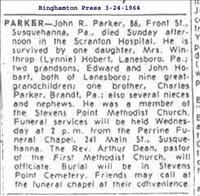Parker, John R